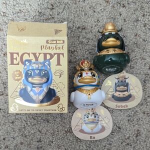 Egypt Themed Kids Toy Set - Blue, White, Green